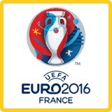 UEFA Euro France 2016 cup logo