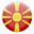 FYR Macedonia country flag