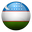 Uzbekistan country flag