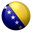 Bosnia & Herzegovina country flag