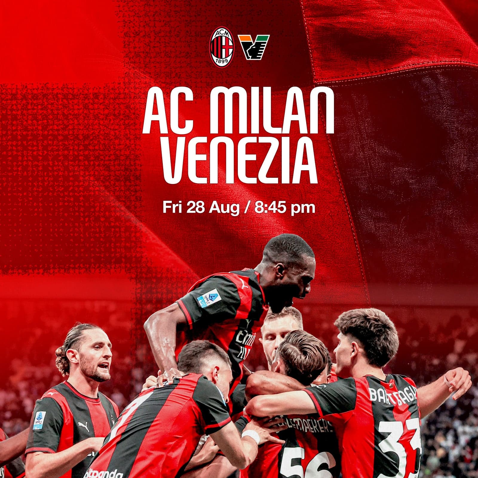 AC Milan vs Unione Venezia