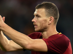 Dzeko starts for Roma as personal terms hold up Chelsea move