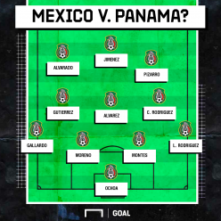 How will Mexico line up against Panama?