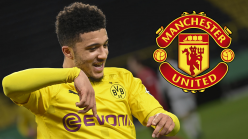 Manchester United complete £73m Sancho signing as England international signs five-year contract