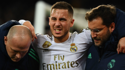 Hazard ankle break confirmed by Real Madrid, and Belgium star will miss key Man City & Barcelona games