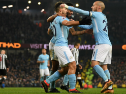 Manchester City 3 Newcastle United 1: Aguero hat-trick sees pacesetters bounce back