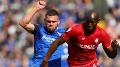 Blow for Bristol City as Benik Afobe suffers serious knee injury