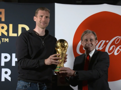 VIDEO: The FIFA World Cup Trophy Tour by Coca-Cola lands in Cologne