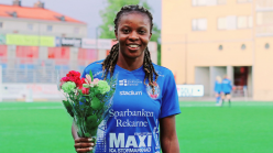 Ngozi Okobi reveals ambitious targets after scoring start for Eskilstuna United