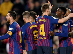 Barcelona 3 Levante 0 (4-2 agg): Dembele at the double as Barca advance