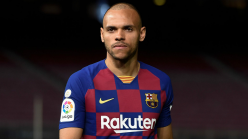 Is Barcelona signing Martin Braithwaite allowed to play in the Champions League this season?