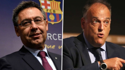 Outgoing Barcelona president Bartomeu 