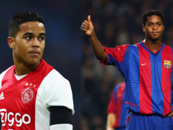 Kluivert tells son Justin to snub Manchester United for Barcelona