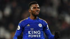 Leicester City boss Rodgers backs Iheanacho to cover for injured Vardy