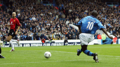 Which apps do Manchester City legends Shaun Goater and Richard Dunne spend the most time on?