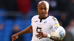 Andre Ayew scores in Swansea City draw with Blackburn Rovers