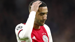 Ziyech: Chelsea new boy ruled out of Ajax
