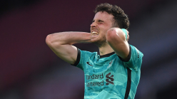 Liverpool suffer fresh injury blow as forward Diogo Jota ruled out for rest of the season with foot problem