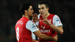 How a Christmas dinner helped convince Van Persie that Arteta was a coach in the making