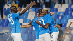 Osimhen scores again as Napoli climb to the top of Serie A table