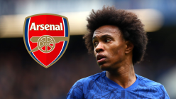 Announcement over Arsenal target Willian