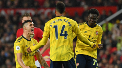 Saka challenges Aubameyang for Arsenal Player of the Month award
