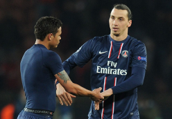 Silva claims Ibrahimovic joined PSG because of him as Brazil defender targets new contract