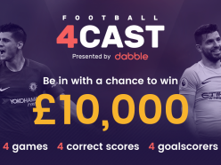 Take your free shot at a £10,000 cash jackpot with Football 4Cast