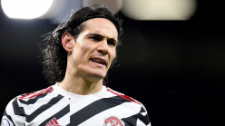 Cavani hits out at Super League and VAR after seeing Man Utd caught up in controversy