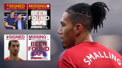 Four missing children found after appeals in Smalling & Mkhitaryan Roma signing announcements