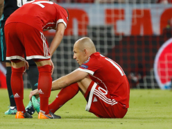 Blow for Bayern as Robben limps out of Real Madrid clash