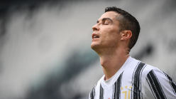 Ronaldo ruled out for Juventus with thigh injury as Pirlo prepares to start Dybala