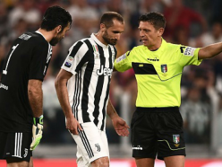 Blow for Juventus as club confirm Chiellini muscle tear