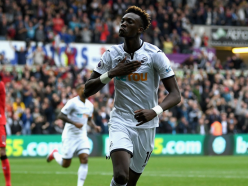 Swansea City’s Abraham aims to learn from Kane, Aguero