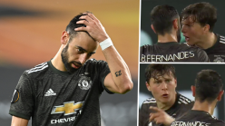 Video: Solskjaer plays down Fernandes, Lindelof clash as United bow out of Europa League