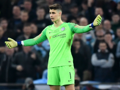 Chelsea 0 Manchester City 0 (aet, 3-4 on penalties): Sterling spot-kick seals EFL Cup after Kepa defies Sarri