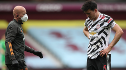 Solskjaer maintains hope Maguire can play in Europa League final after suffering ankle injury