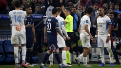 PSG’s Hakimi receives first Ligue 1 red in Marseille draw