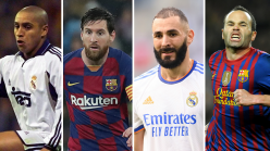 Barcelona vs Real Madrid: Who have the most assists in El Clasico?