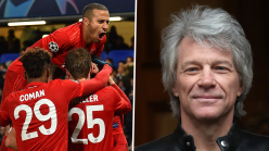 Bayern’s win at Chelsea fuelled by whisky and beer, claims Bon Jovi