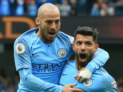 Aguero smashes hat-trick in Man City rout