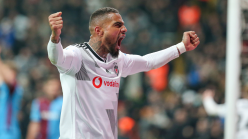Kevin-Prince Boateng on target in Besiktas draw with Trabzonspor