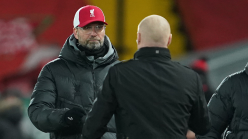 Dyche explains half-time bust-up with Klopp after Burnley end Liverpool