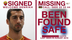 Missing Kenyan boy who featured in Mkhitaryan’s video at AS Roma is found