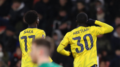 Nketiah and Saka break 12-year Arsenal record against Everton