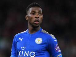 Leicester City’s Claude Puel challenges Kelechi Iheanacho