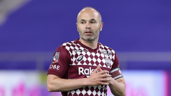 Ex-Barcelona star Iniesta signs two-year contract extension at Vissel Kobe