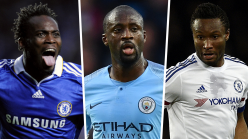 Picking a combined Chelsea-Man City African XI